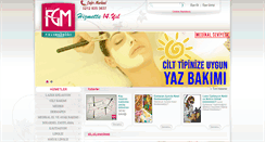 Desktop Screenshot of fgm.com.tr