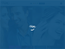 Tablet Screenshot of fgm.ind.br